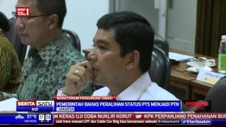 Watch Pemerintah Sambut Baik Peralihan PTS ke PTN Video