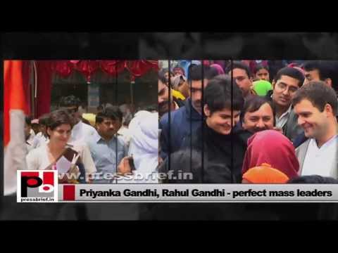 Watch Rahul Gandhi and Priyanka Gandhi -- Efficient and energetic Congress leaders Video