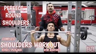 Watch BBRT #5- Complete Shoulder Routine for MASSIVE SHOULDERS! (Hindi / Punjabi) Video