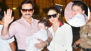 Watch Kareena And Saif Takes Taimur To Switzerland For First Vacation Video
