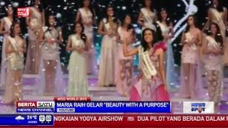 Watch Maria Harfanti Rebut Juara 3 Miss World 2015 Video