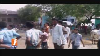 Watch 8 Years Old Suicide Attempt By Climbing Water Tank In Mantralayam | Kurnool | iNews Video
