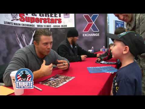 Watch The Miz can't win over a young WWE fan: 2013 Tribute to The Troops - WWE Wrestling Video Video
