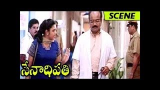 Watch Samyuktha Argues With Doctor To Meet Criminal Madhu - Senaadhi Pathi Movie Scenes Video