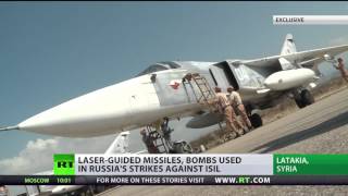 Watch First-hand look at Russian 'Smart Bombs' used in Syria against ISIS Video