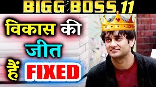 Watch Vikas Gupta Will WIN Bigg Boss 11, FIXED ; Here's Why Video