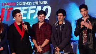 Watch Karan Johar Trolls Siddharth Malhotra On His Affair With Multiple Girls Video