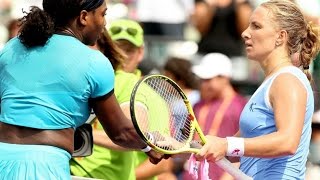 Watch Serena Williams, Andy Murray Sent Packing in Miami Open Shockers - Sports News Video Video