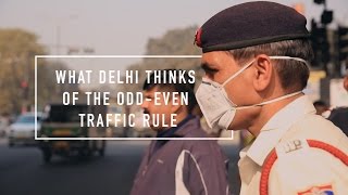 Watch What Delhi thinks of the Odd-Even traffic rule Video
