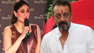 Watch Kareena Kapoor Reaction On Sanjay Dutt Release From Jail Video