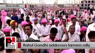 Watch At Kisan Mazdoor Samman rally in Delhi, Congress VP Rahul Gandhi slams Modi, Centre Politics Video Video