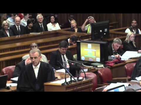 Watch Raw- Pistorius Covers Head During Testimony News Video Video