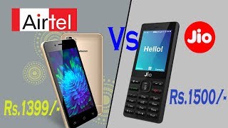 Watch AirTel Vs Jio Phone? AirTel 4G VoLTE Phone? Jio Phone? AirTel Plans? Jio Plans? | by Pitara Channel Video
