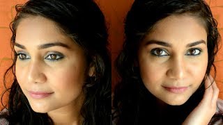 Watch Simple everyday Blue Smokey Eyes | Beginners Makeup Step By Step in Hinglish| Nidhi Katiyar Video