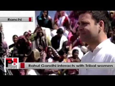 Watch Rahul Gandhi- Our schemes will benefit tribals the most Video