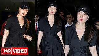 Watch Kareena Kapoor Khan RETURNS From Malaysia, Spotted At Airport Video