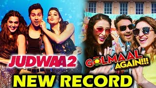 Watch Judwaa 2 ENTERS 100 Crore Club, Golmaal Again CREATES Another Record Video