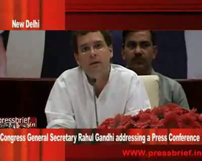 Watch Rahul Gandhi at Press Conference in New Delhi 5th may 2009 Part 02 Video
