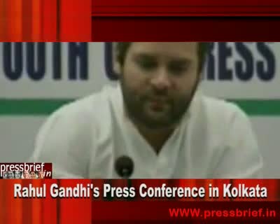 Watch Rahul Gandhi Press Conference in Kolkata,16th September 2010 Video