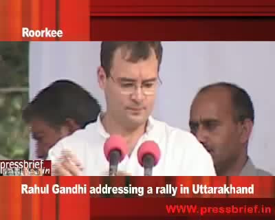 Watch Rahul Gandhi in Roorkee Part 01 Video