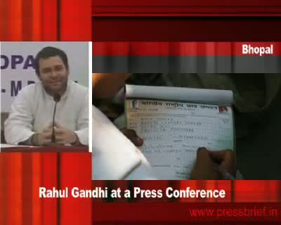 Watch Rahul Gandhi in Bhopal (Part 5), 19th January 2010 Video
