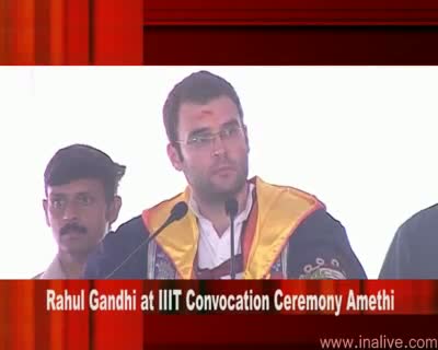 Watch Rahul Gandhi at IIIT Convocation Ceremony 19 Aug 2009 Part 2 Video