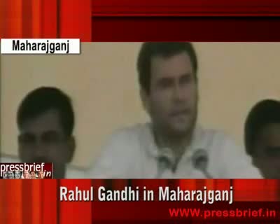Watch Rahul Gandhi in Maharajganj,3rd April 2009 Video
