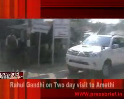Watch Rahul Gandhi in Amethi 28th Jan.2010 Video