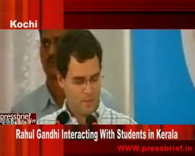 Watch Rahul Gandhi Interacting With Students in Kerala 7 Oct 09 Video