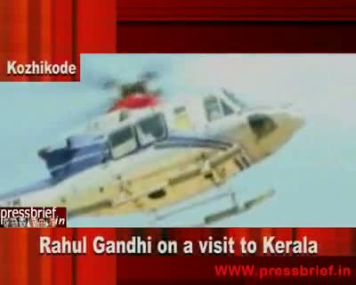 Watch Rahul Gandhi on a visit to Kerala 1st 10th May 2010 Video