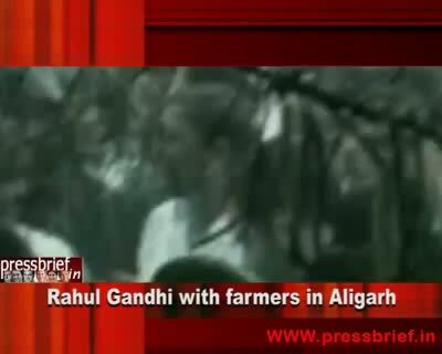 Watch Rahul Gandhi with farmers, 21st August 2010 Video