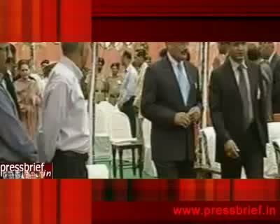 Watch Sonia Gandhi lays tunnel Foundation.28th June 2010 Video
