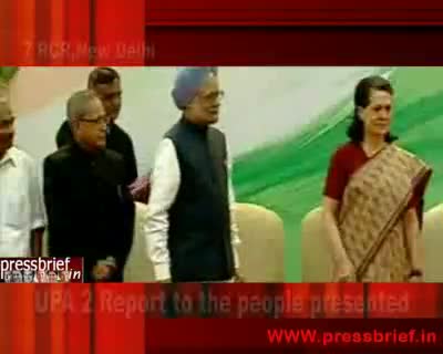 Watch UPA 2 Report to the people presented,1st June 2010 Video