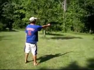 Watch Shooting a gun Video