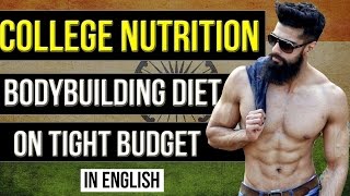 Watch FREE BODYBUILDING DIET for Students in COLLEGE and HOSTEL (English) | Bodybuilding on Budget Video