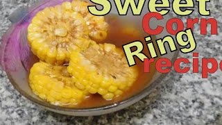 Watch Sweet corn ring recipe Video