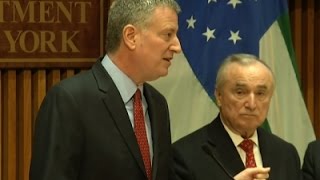 Watch NYC Mayor Slams Anti-Terror Budget Proposal News Video Video