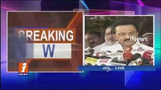 Watch MK Stalin Addresses Media After Meet Meeting | 11 Resolutions Approved By DMK | Tamil Nadu | iNews Video