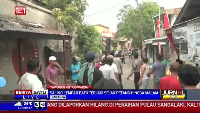 Watch Akibat Tawuran Warga, Beberapa Rumah di Tebet Rusak Video