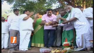 Watch KTR and Talasani Lays Foundation For Double Bedroom Houses at Sanath Nagar | iNews Video