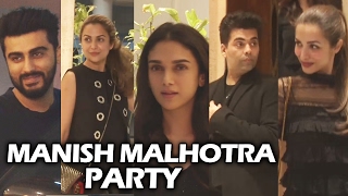 Watch Manish Malhotra's Lakme Fahion Week Party 2017 | Arjun Kapoor, Malaika Arora, Karan Johar, Aditi Rao Video