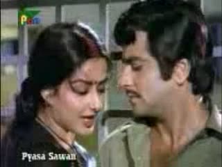 Watch teraa saath hain toh, muje kya kami hain video song from the movie Pyaasa Sawan  Video