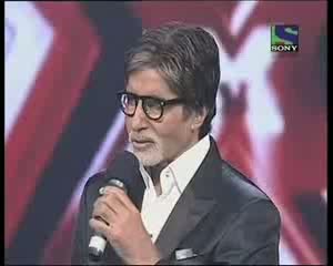 Watch Amitabh Bachchan's special message for Peace-    X Factor India    Episode 20   22nd Jul 2011 Video
