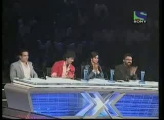 Watch Geet Sagar's amusing act on Aake Seedhi Lagi- X Factor India - Episode 25 - 6th Aug 2011 Video