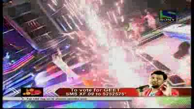 Watch Geet Sagar attempts to sing disco hit Om Shanti Om- X Factor India - Episode 29 - 20th Aug 2011 Video