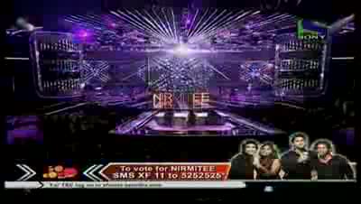 Watch Nirmitee knocks-off the floor with Koi Yahan Nache- X Factor India - Episode 29 - 20th Aug 2011 Video