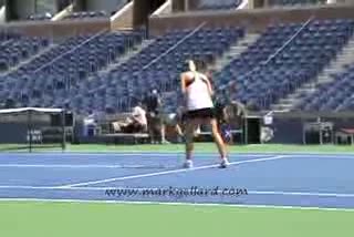 Watch US Open 2011- Maria Sharapova Practice Session Video