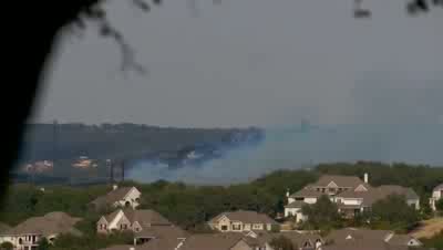 Watch Fire in Steiner Ranch - View from Apache Shores Video
