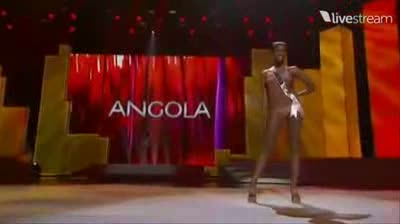 Watch Miss Universe 2011 Preliminary - ANGOLA (Leila Lopes) Video