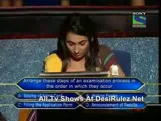 Watch Kaun Banega Crorepati 5 (19th-September-2011) Part 4 Video